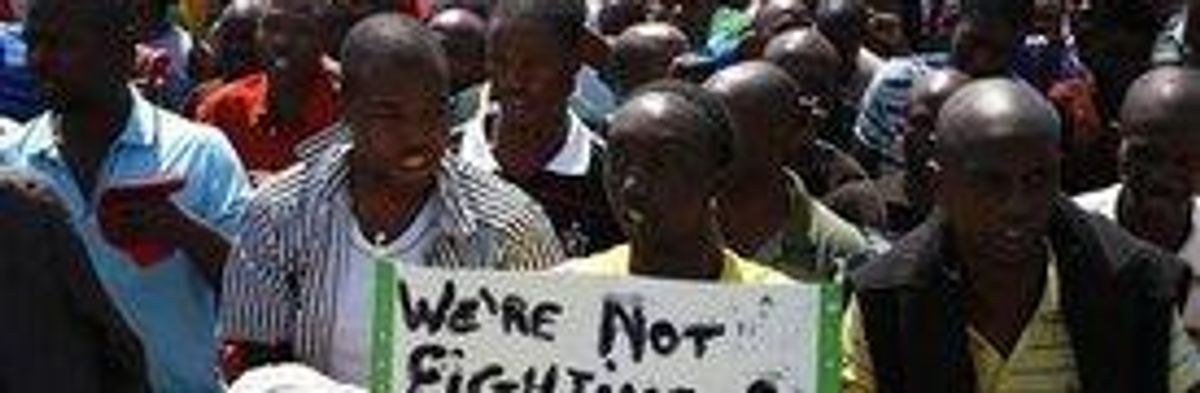 12,000 Miners Fired as South African Strikes Intensify