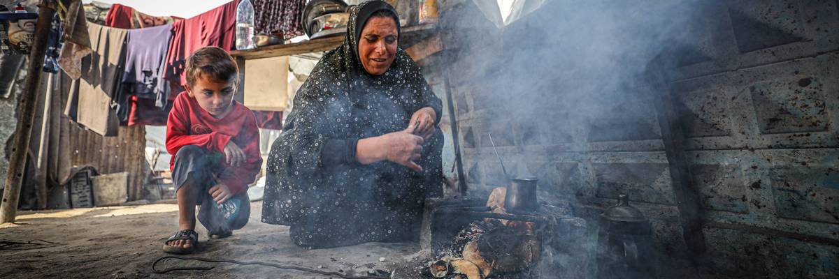 Struggling families of Gaza under Israeli attacks and blockades