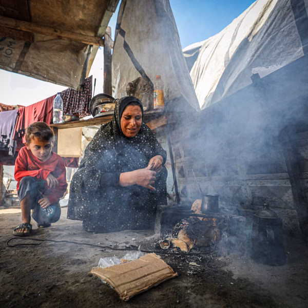 Struggling families of Gaza under Israeli attacks and blockades