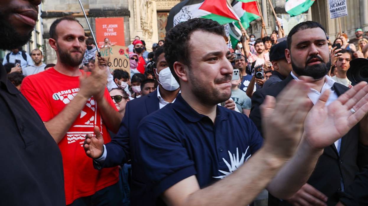 Student Activist Mahmoud Khalil Attends Rally After Being Freed From Detention