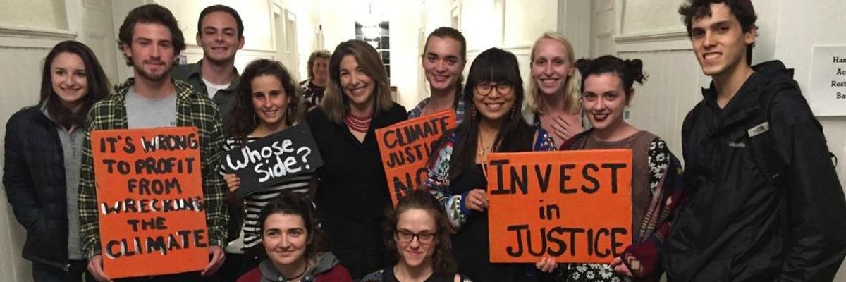 In Midst of Paris Climate Talks, We Demand UMass Divest From Fossil Fuels