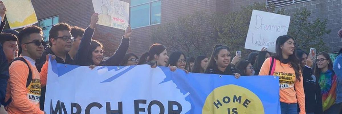 #HereToStay: Student Walkouts Across US to Demand Supreme Court Defend DACA