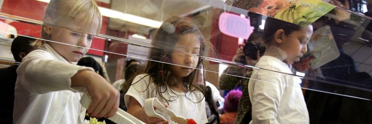 'Every Child Deserves to Eat': Sanders and Omar Bill Would Provide Universal Free Public School Lunches in US