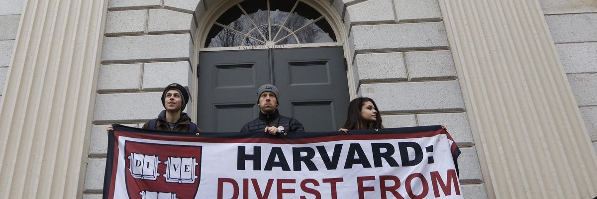 'The Tide Has Shifted': Harvard to Divest From Fossil Fuels After a Decade of Pressure
