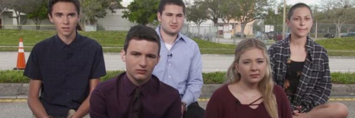 "The Time Is Now": Marjory Stoneman Douglas High Students to Take to Streets of Washington