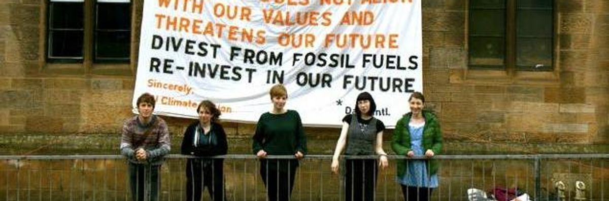 'Another Kind of Independence': Scotland University First in EU to Divest From Fossil Fuels