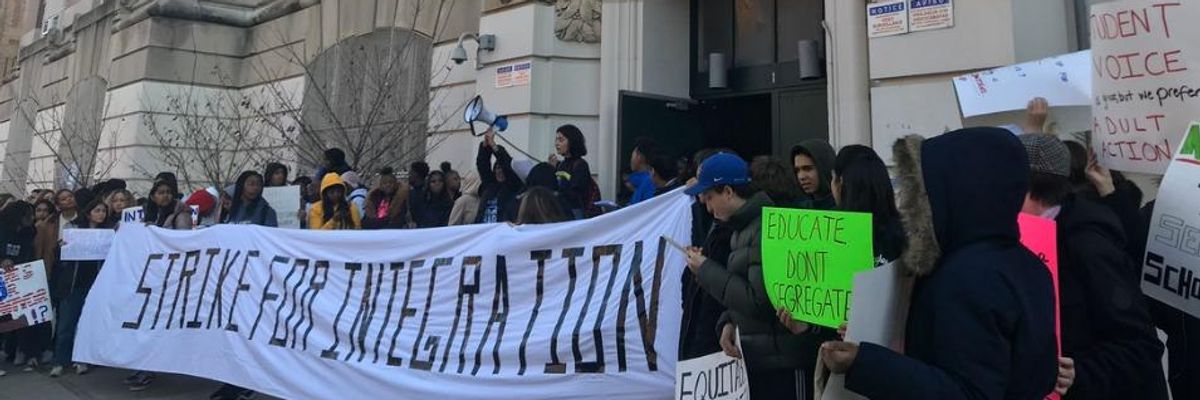 NYC Students Strike to Demand Racial Equity in Nation's Largest--and Most Segregated--School District
