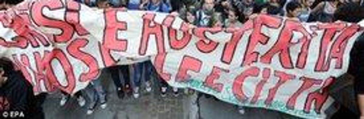Italian Students Rally to Save Education as Protests Erupt Across Country