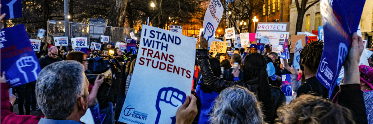 'Enormous Victory for Transgender Students' as SCOTUS Declines to Hear Challenge to Inclusive Bathroom Policy