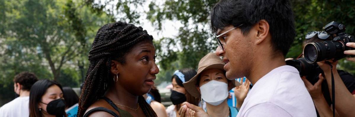 Students respond to affirmative action decision.