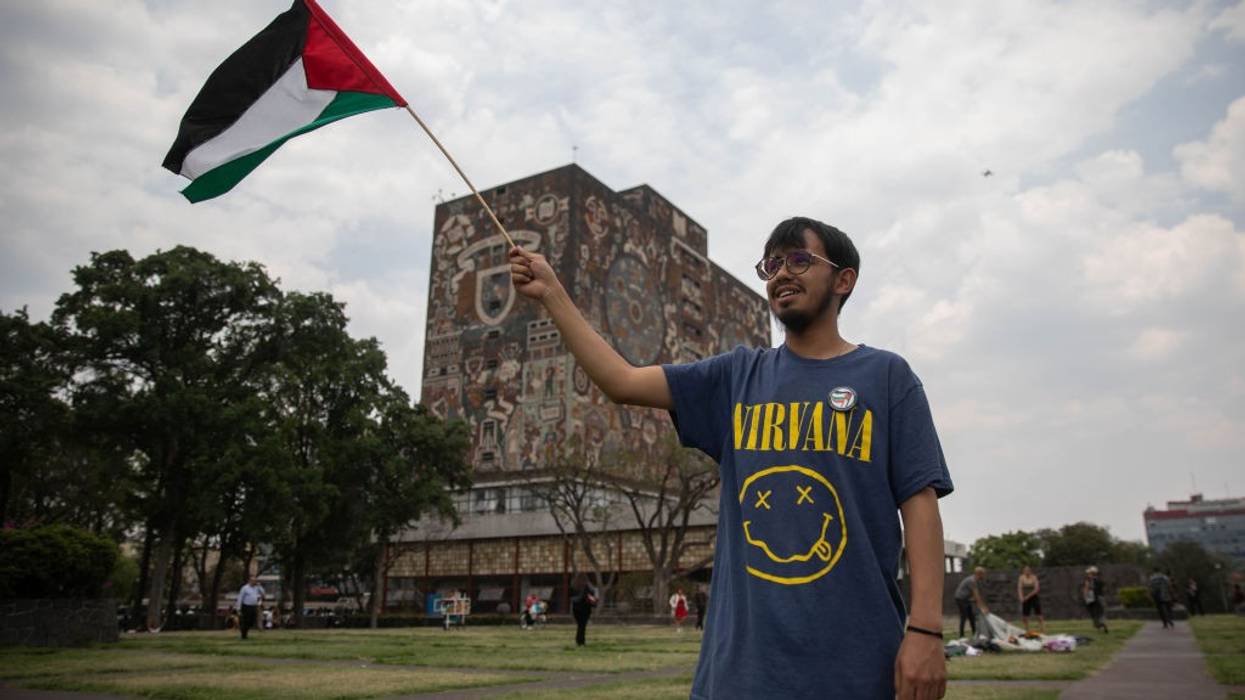 Students set up encampment at National Autonomous University of Mexico