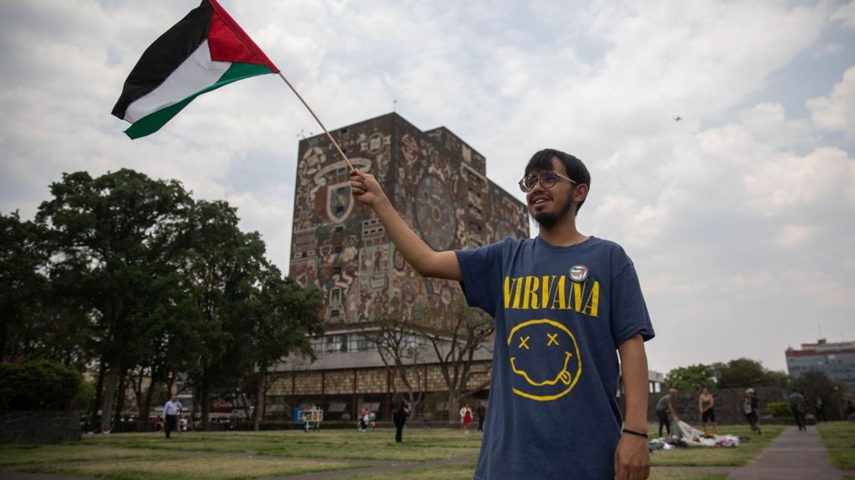 Students set up encampment at National Autonomous University of Mexico