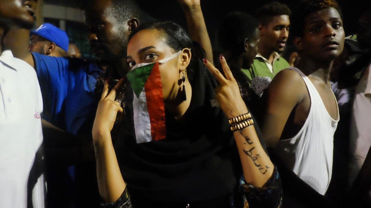 Sudan women protest