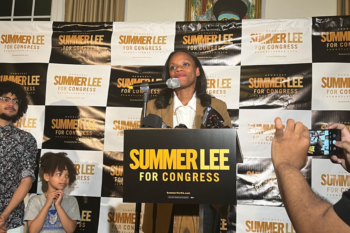 Progressive Summer Lee Declares Victory With Slim Margin in PA Primary