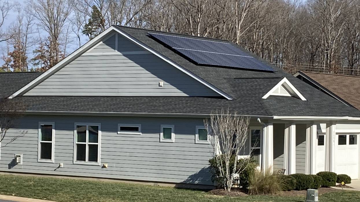 SunPro Solar Energy specialists, Solar Panel installation on roof of house, North Carolina