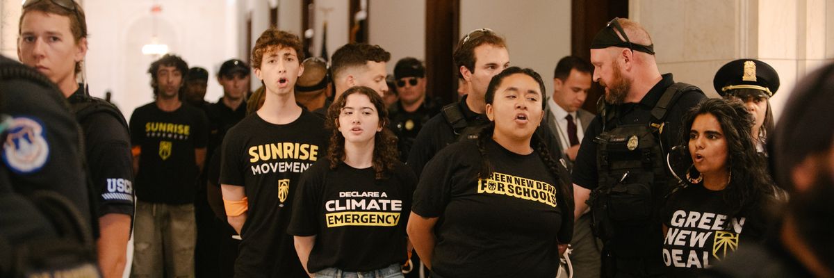 Sunrise members arrested