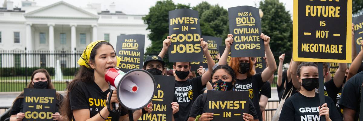 Sunrise Movement activists