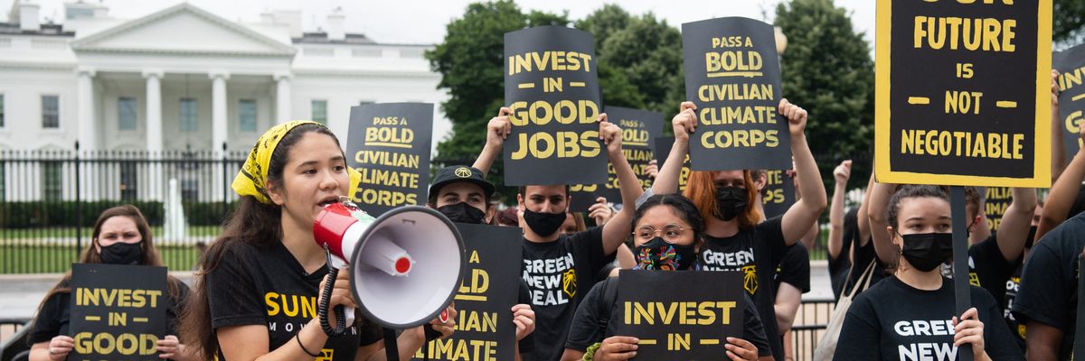 Sunrise Movement activists