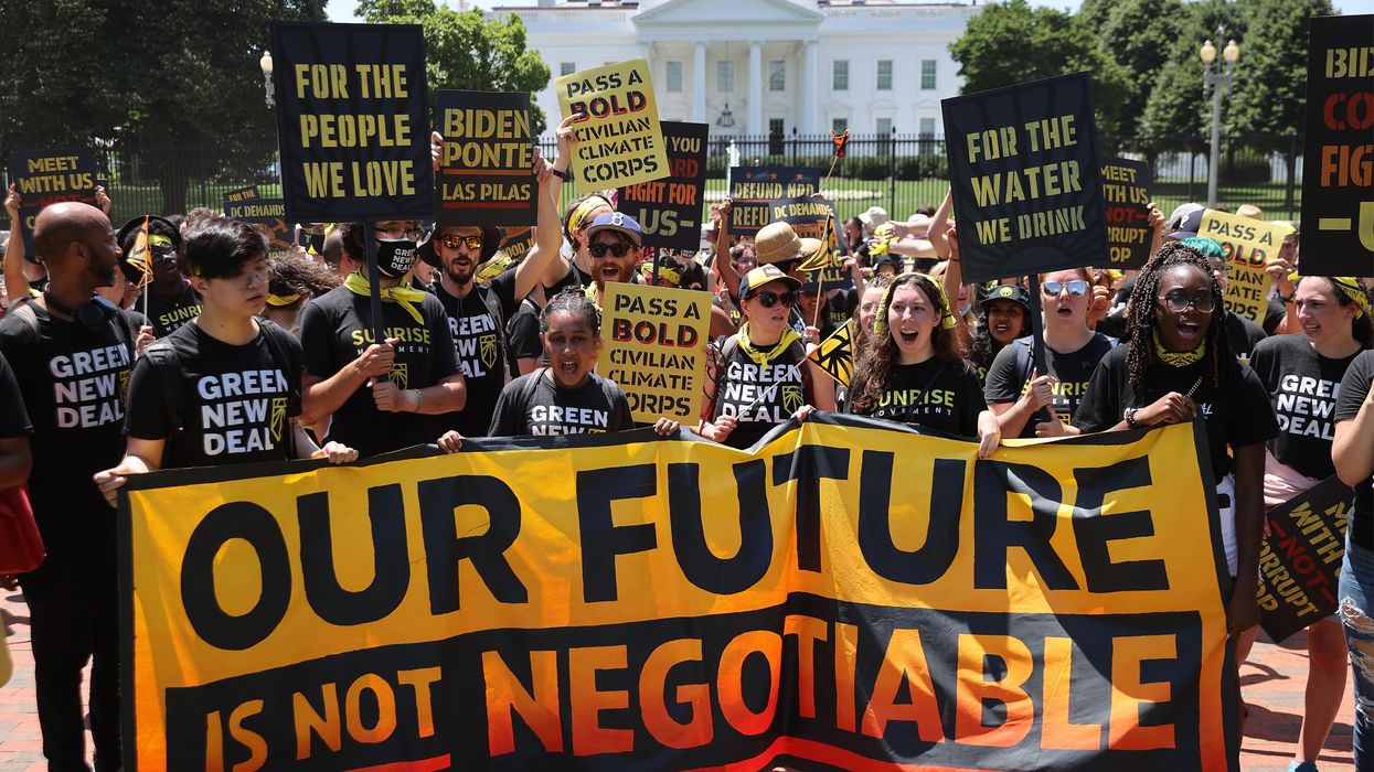 Sunrise Movement rally