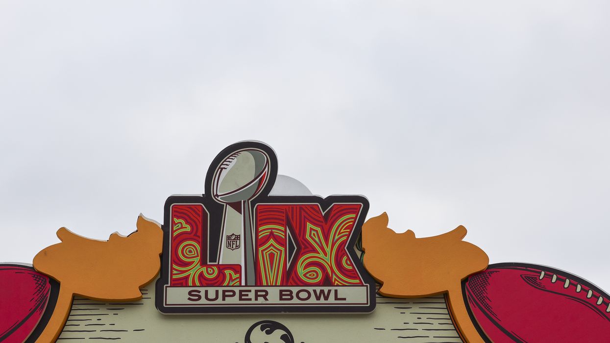 Super Bowl LIX logo.