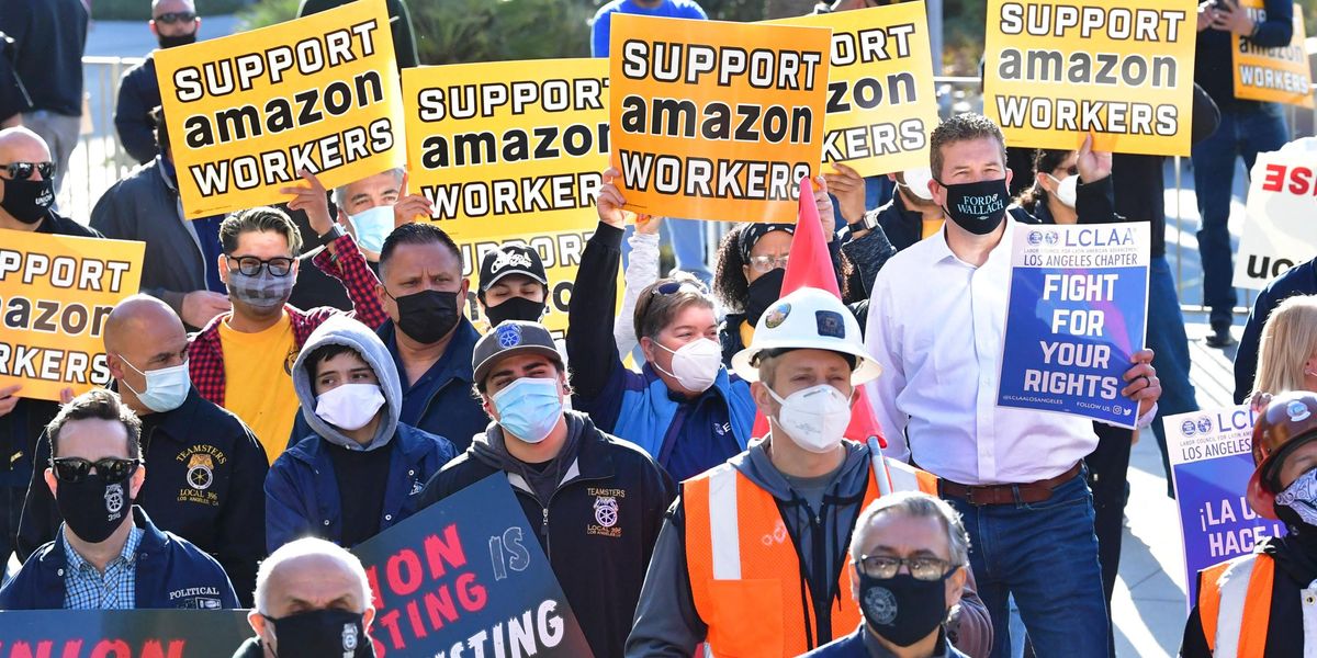 As US Workers Fight for Labor Rights, Public Support for Unions Soars ...