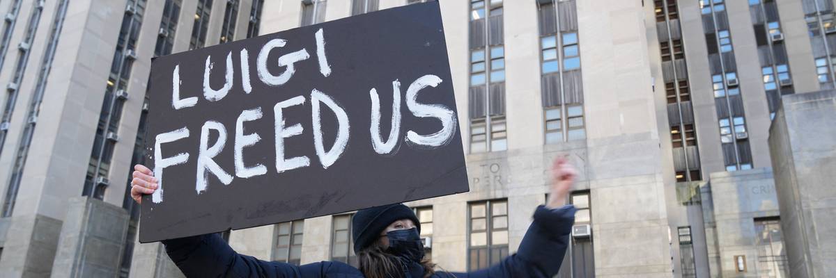 Support for Luigi Mangione.