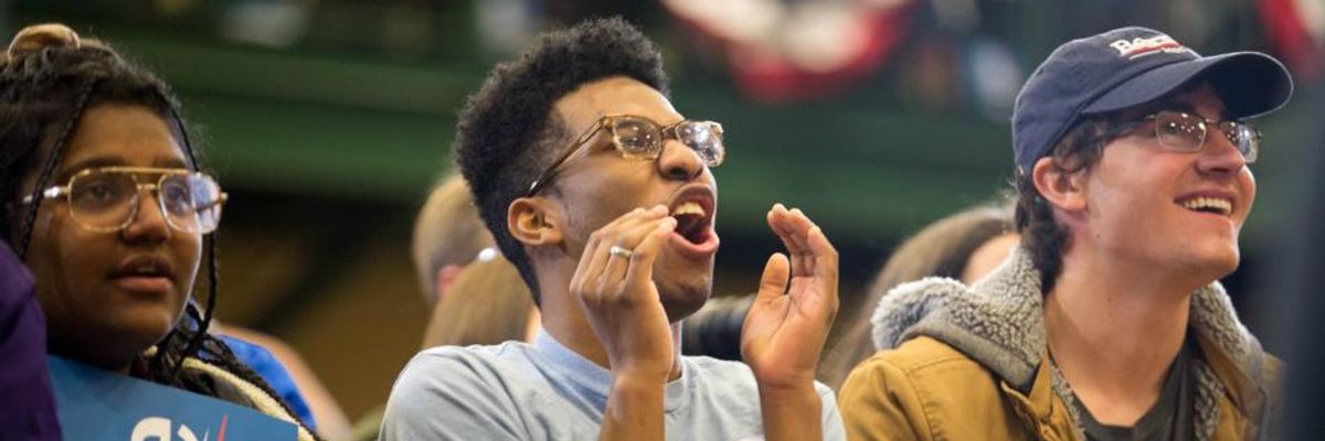 Young People Are Set to Make History With Bernie Sanders--If They Show
