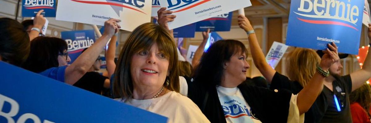 'Champion for Educators and Working Class': Largest Teachers Union in Nevada Endorses Bernie Sanders