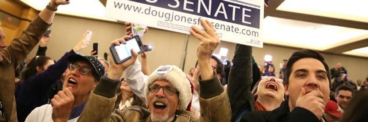 As Final Tax Scam Vote Looms, Demands for McConnell to Seat Doug Jones 'Immediately'