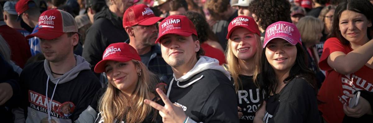 Supporters of former U.S. President Donald Trump