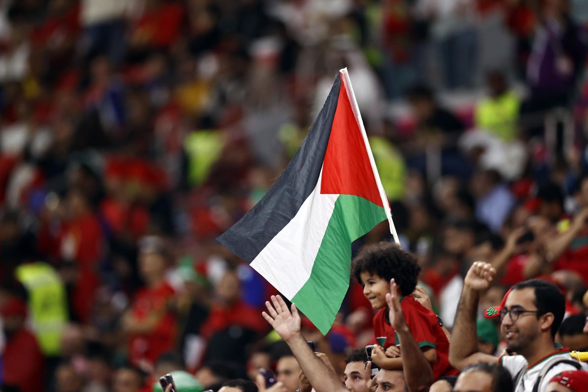 Qatar World Cup 2022: Why are there so many Palestinian flags?