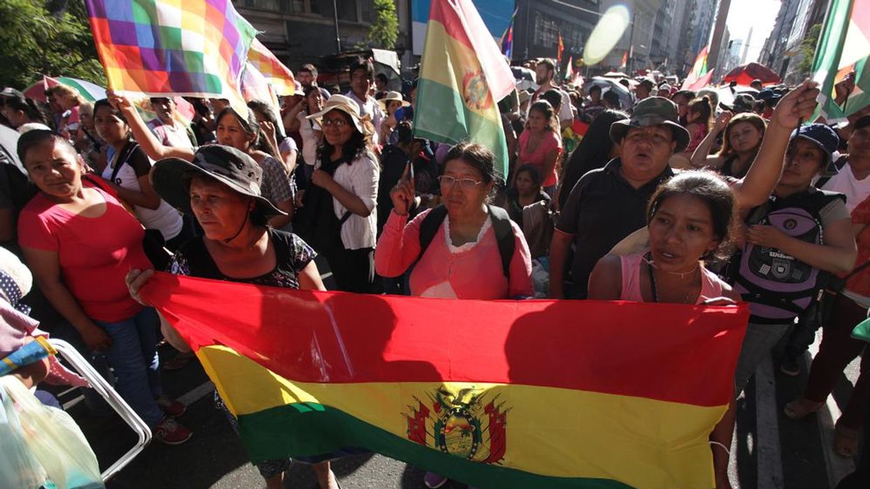 What's Happening In Bolivia Is a Violent Right-Wing Coup