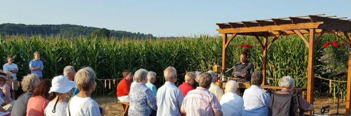 To Block Pipeline, Nuns in Court to Defend Cornfield Chapel