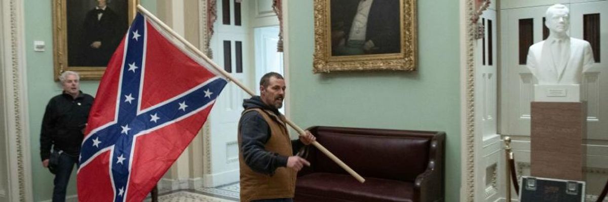 Confederates in the Capitol: The Re-enactment of a Lost Cause