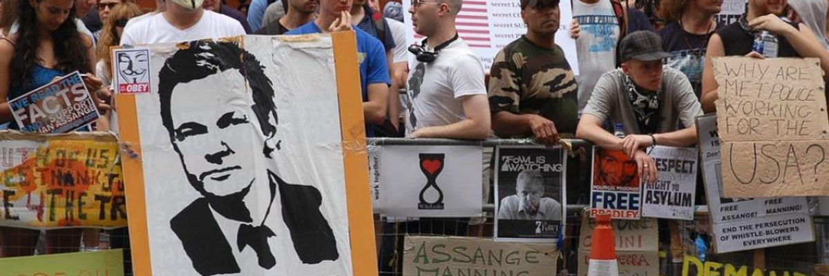 Nearly Two Years Caged in Embassy, Groups Demand Justice for Julian Assange
