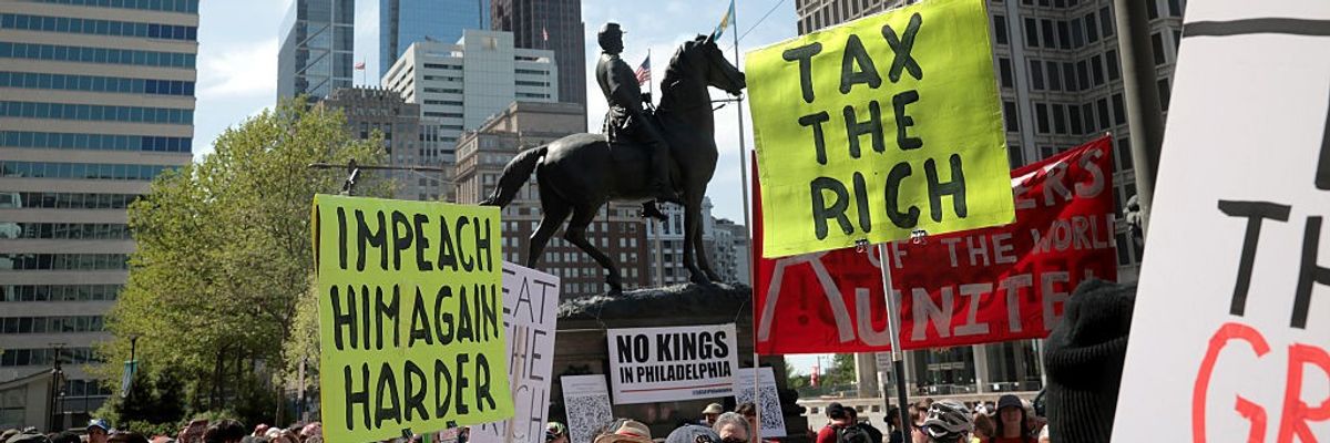 'Make Billionaires Pay': Coalition Opposed to Destructive Oligarchy Forges Mass Mobilization