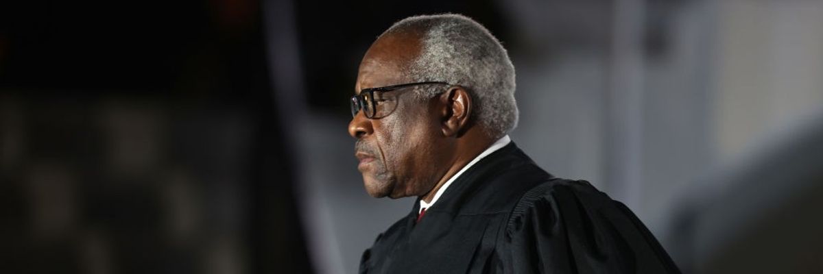 Supreme Court Associate Justice Clarence Thomas
