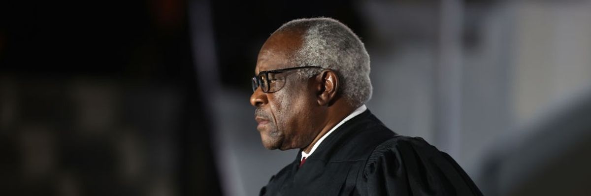 Supreme Court Associate Justice Clarence Thomas