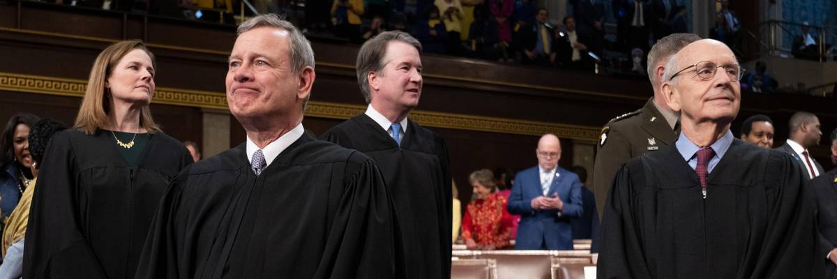 Supreme Court justices attend the State of the Union address