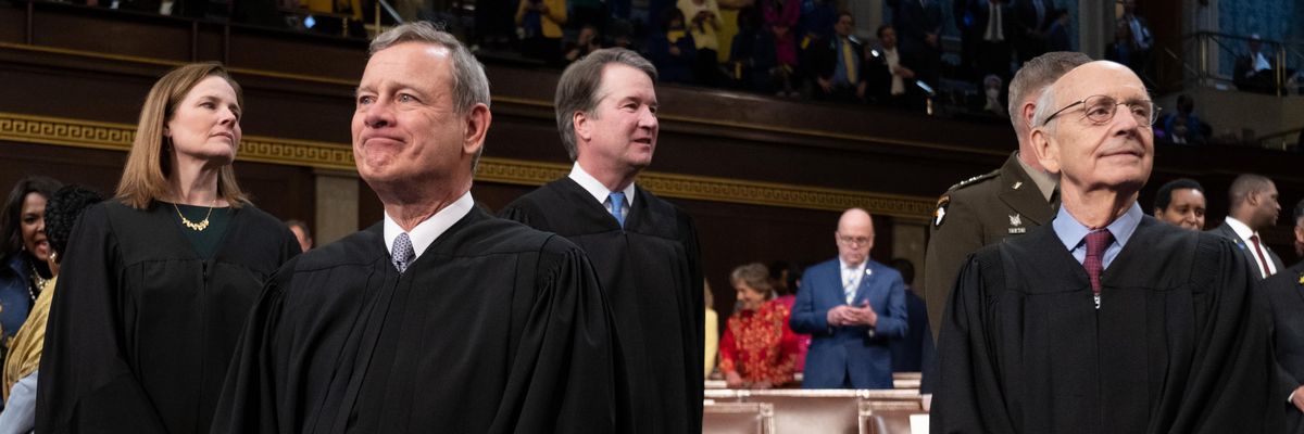 Supreme Court justices attend the State of the Union address