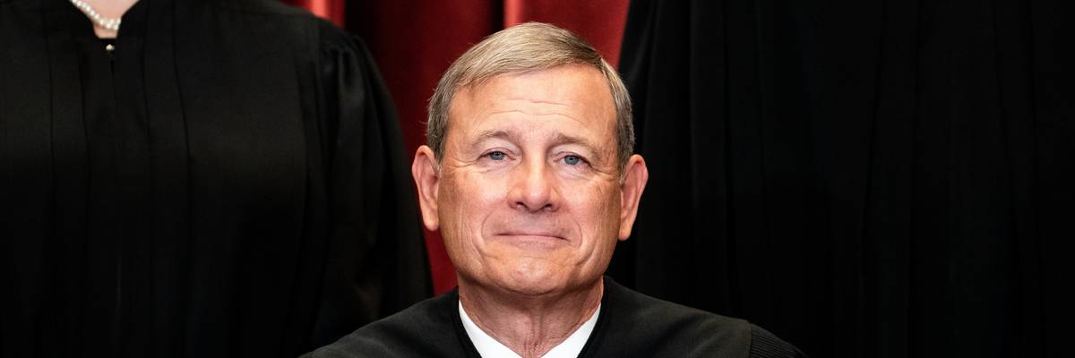 Supreme Court Justices Pose For Formal Group Photo