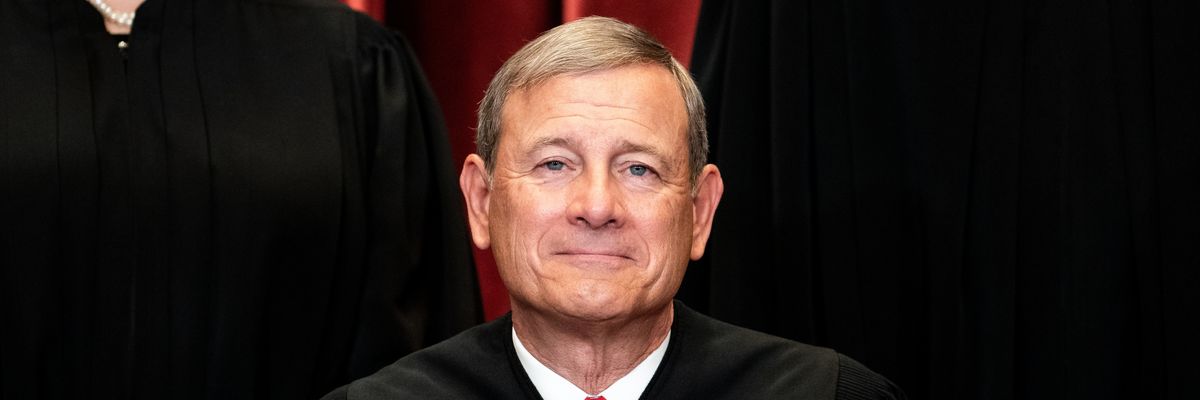 Supreme Court Justices Pose For Formal Group Photo