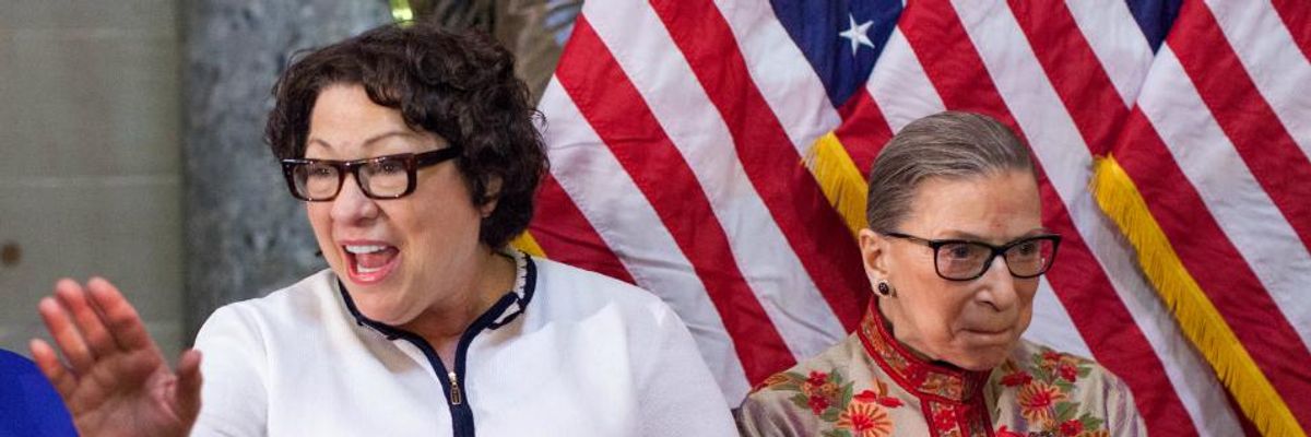 'This Is Outrageous': Legal Experts Condemn Trump for Demanding Sotomayor and Ginsburg Recusals