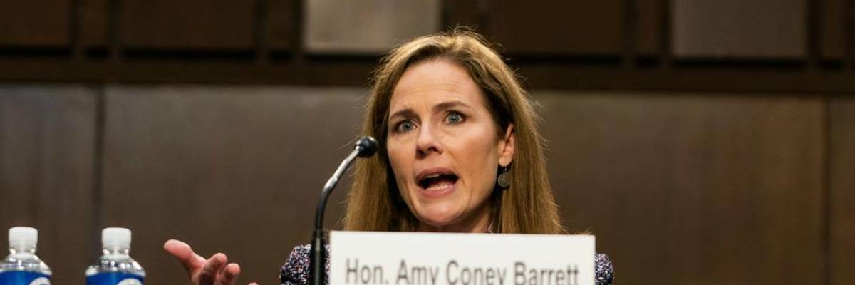 'What Right-Wing Extremism Is All About': Sanders Slams Barrett for Refusing to Say If Social Security, Medicare Are Constitutional