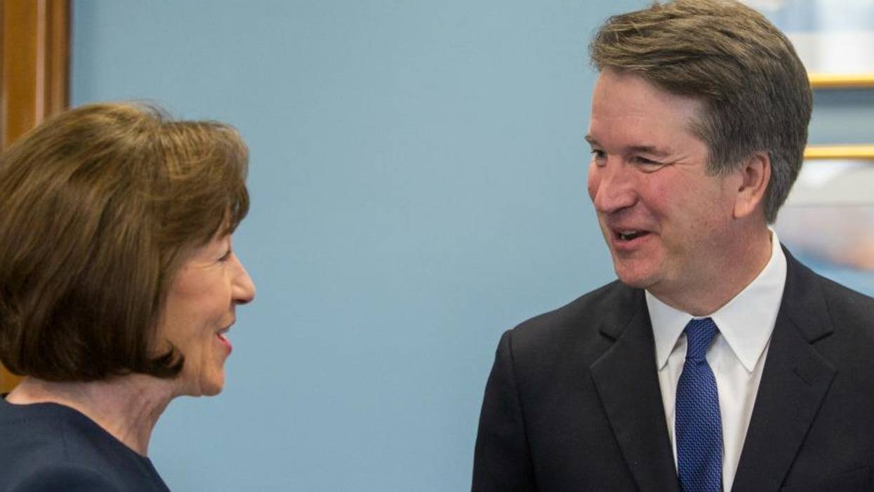 While Women's Rights Group Demand Kavanaugh Withdraw, Susan Collins Doesn't "Know Enough to Make a Judgment"