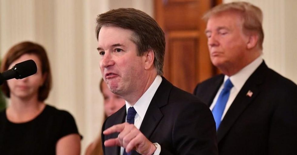 Supreme Court nominee Brett Kavanaugh speaks after US President Donald Trump announced his nomination in the East Room of the White House on July 9, 2018 in Washington, DC. (Photo: Mandel Ngan/AFP/Getty Images)