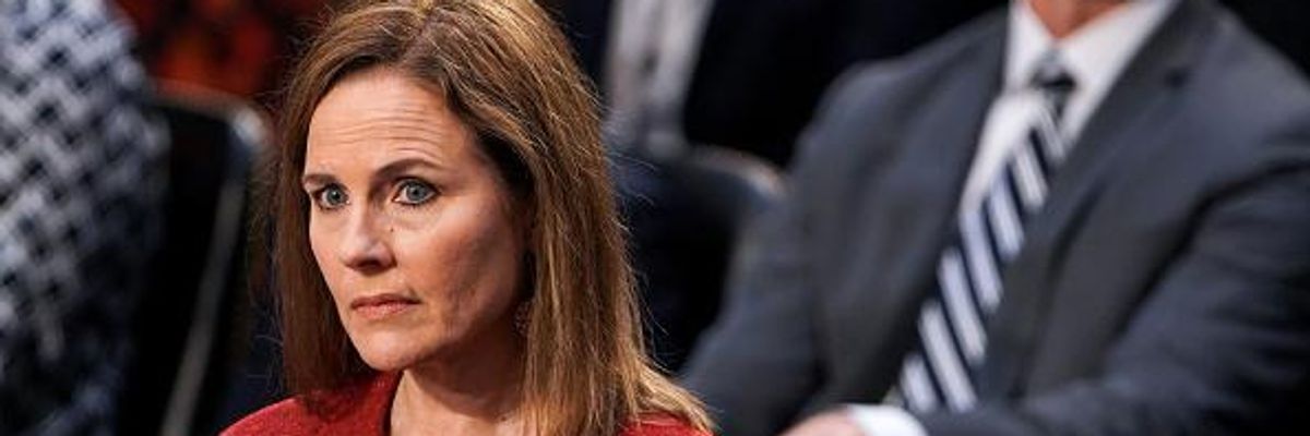 Asked About Trump Effort to 'Unilaterally Delay Election,' Barrett Says She Would Approach It With 'An Open Mind'