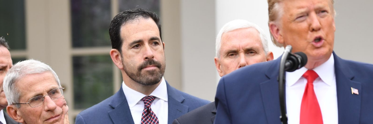 'No, I Don't Take Responsibility At All,' Says Trump, About Coronavirus Testing Lag