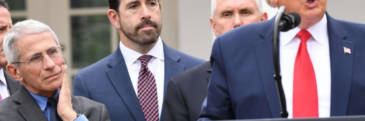 Trump's Daily Dog and Pony Show Is Getting More Dangerous by the Day