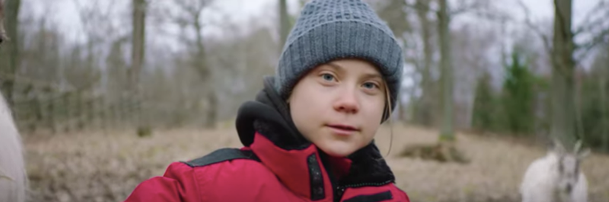 'We Can Change': In New Film, Greta Thunberg Connects Dots Between Animal Exploitation, Climate Crisis, and Pandemics